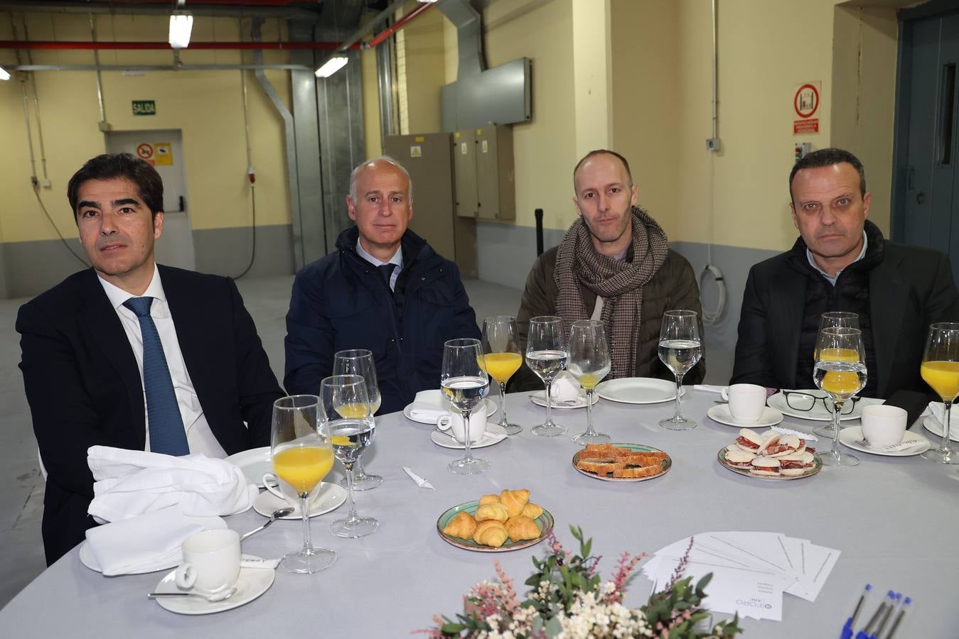 Ángel Haro, Francisco Velasco, Rafael Gelo y Julio Pérez