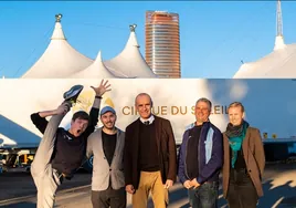 El alcalde destaca el impacto en Sevilla de espectáculos como 'Luzia' del Circo del Sol