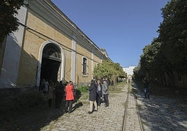En imágenes, visita a la antigua fábrica de artillería de Santa Bárbara