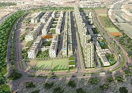 El Ayuntamiento de Sevilla ha dado licencia ya para cerca de 850 viviendas en Palmas Altas Sur