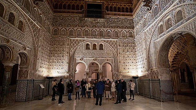 Visita guiada al Alcázar de Sevilla con motivo de los Premio Goya