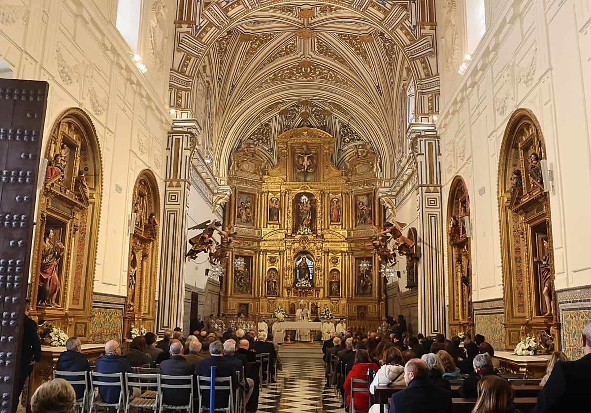 Bendición de la iglesia del antiguo convento de Santa Clara