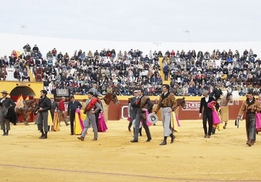 Festival taurino en Nerva: una mina de bravura y triunfos