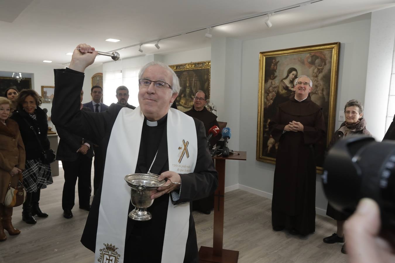 Inauguración de la ampliación del museo del Santo Ángel