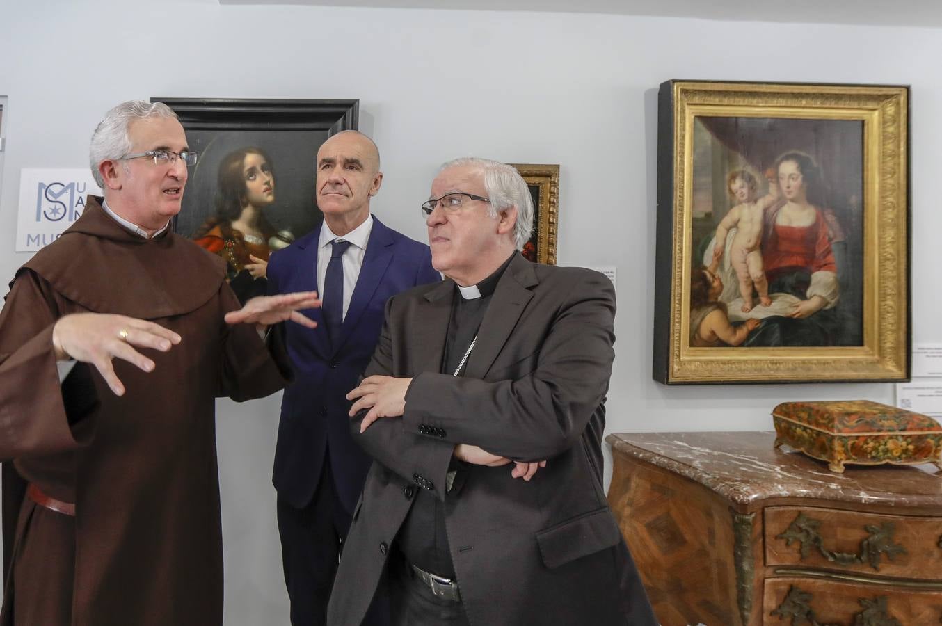 Inauguración de la ampliación del museo del Santo Ángel