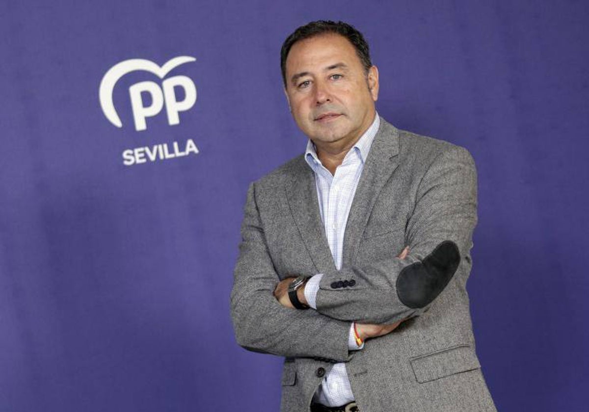 Ricardo Sánchez, presidente del PP de Sevilla