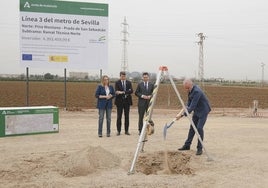 Comienzan las obras del ramal técnico de la línea 3 del Metro de Sevilla