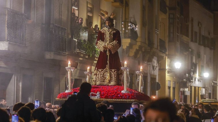 Horario e itinerario del Vía Crucis del Señor de la Sentencia de la Macarena