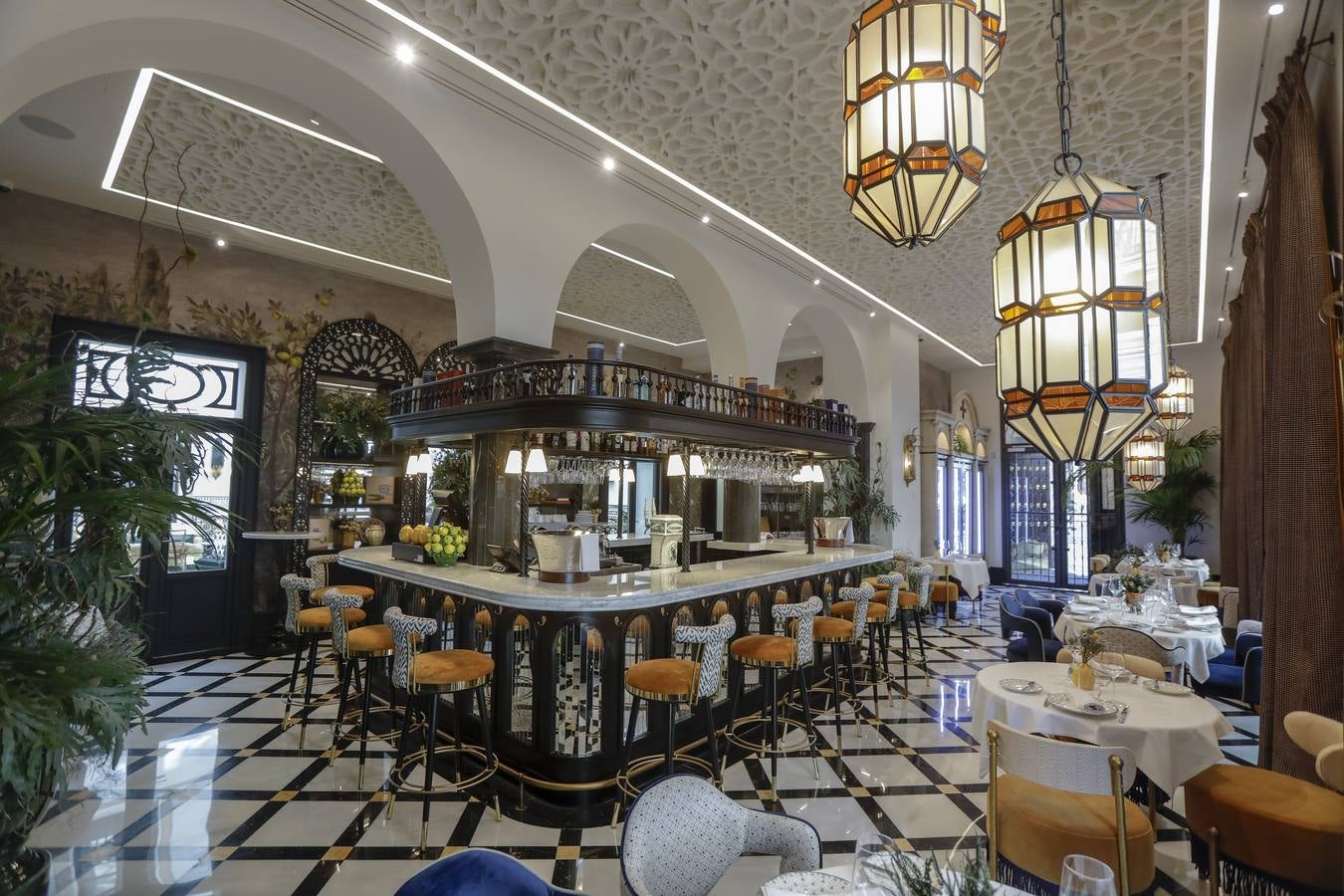 Instalaciones del hotel sevillano Don Ramón