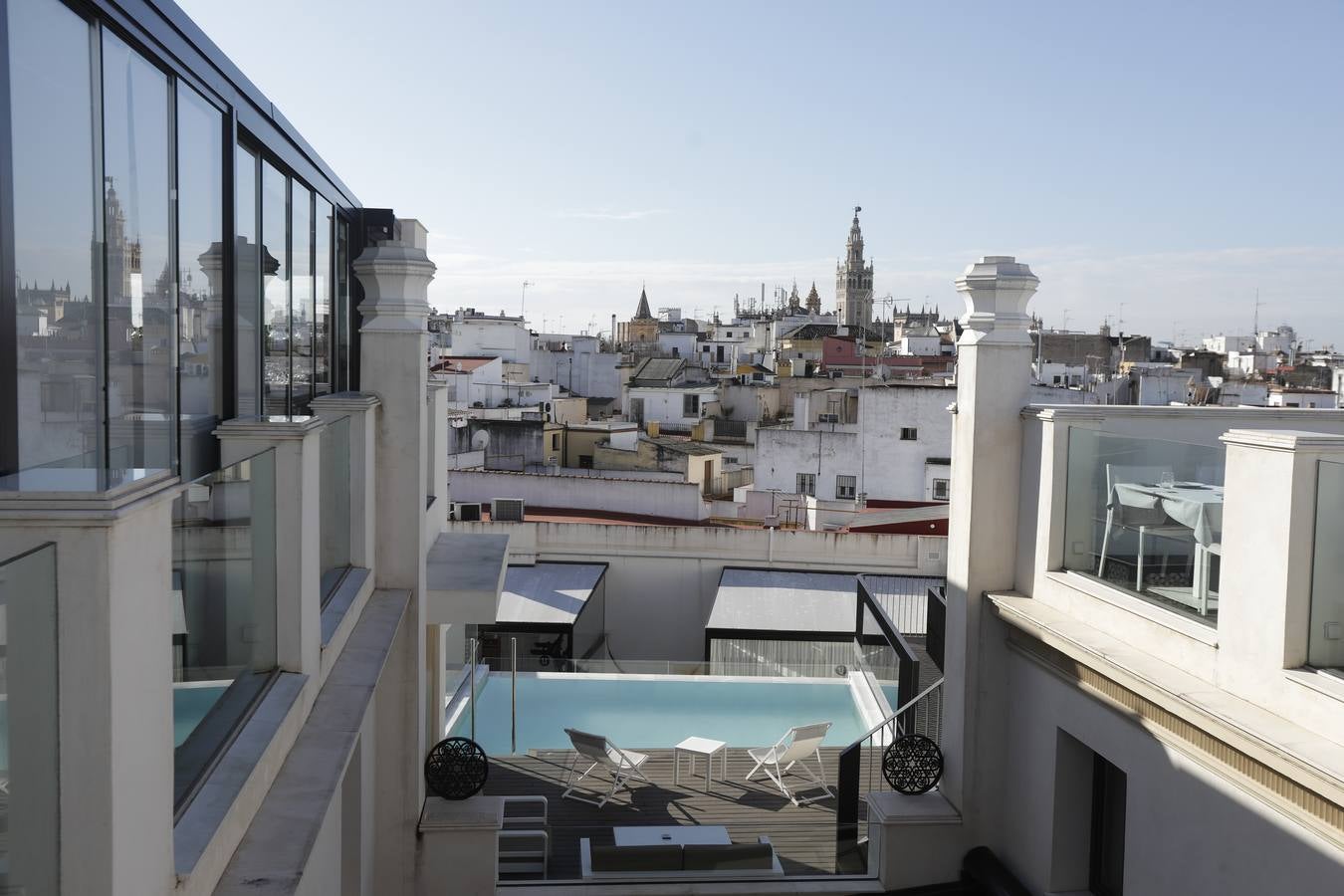 Instalaciones del hotel sevillano Unuk Soho, de cinco estrellas