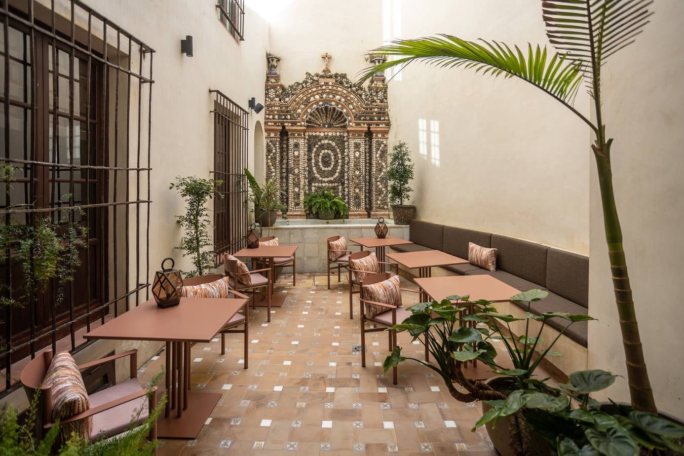 Instalaciones del hotal Palacio de Villapanés