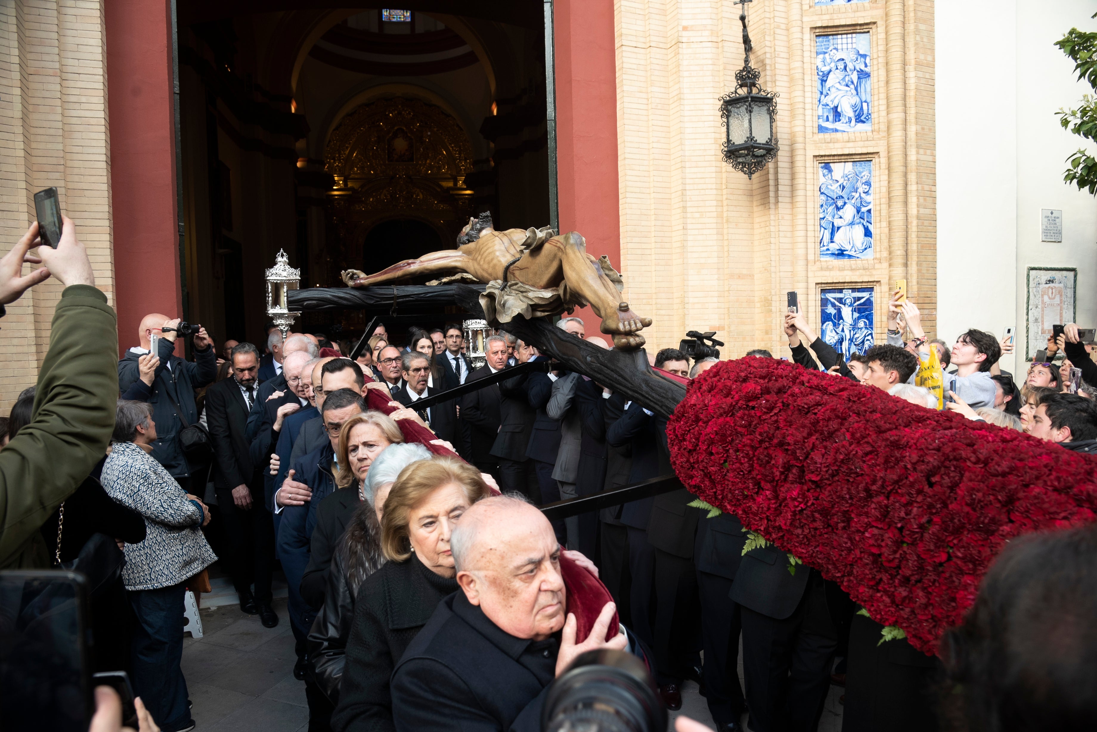 El Cristo de la Expiración del Cachorro en el viacrucis