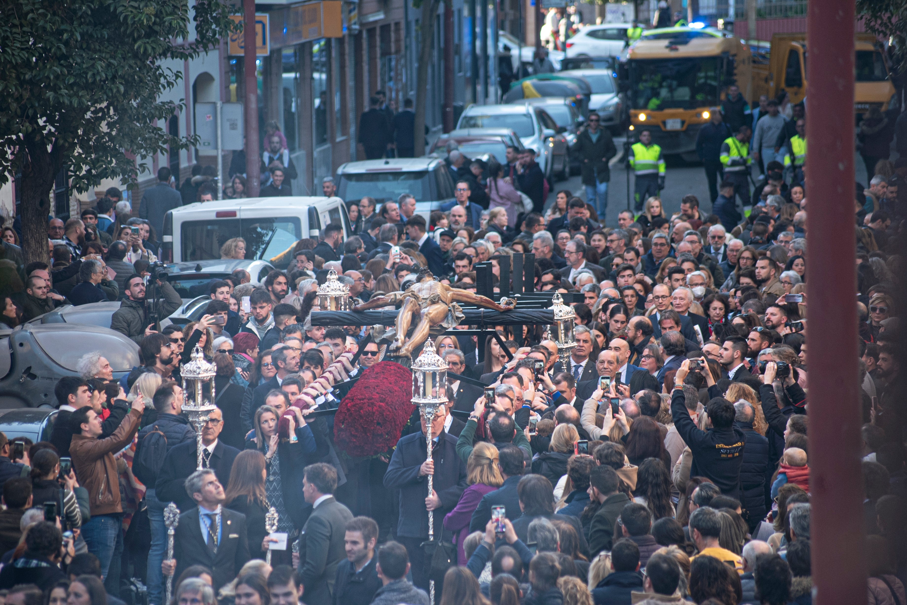 El Cristo de la Expiración del Cachorro en el viacrucis