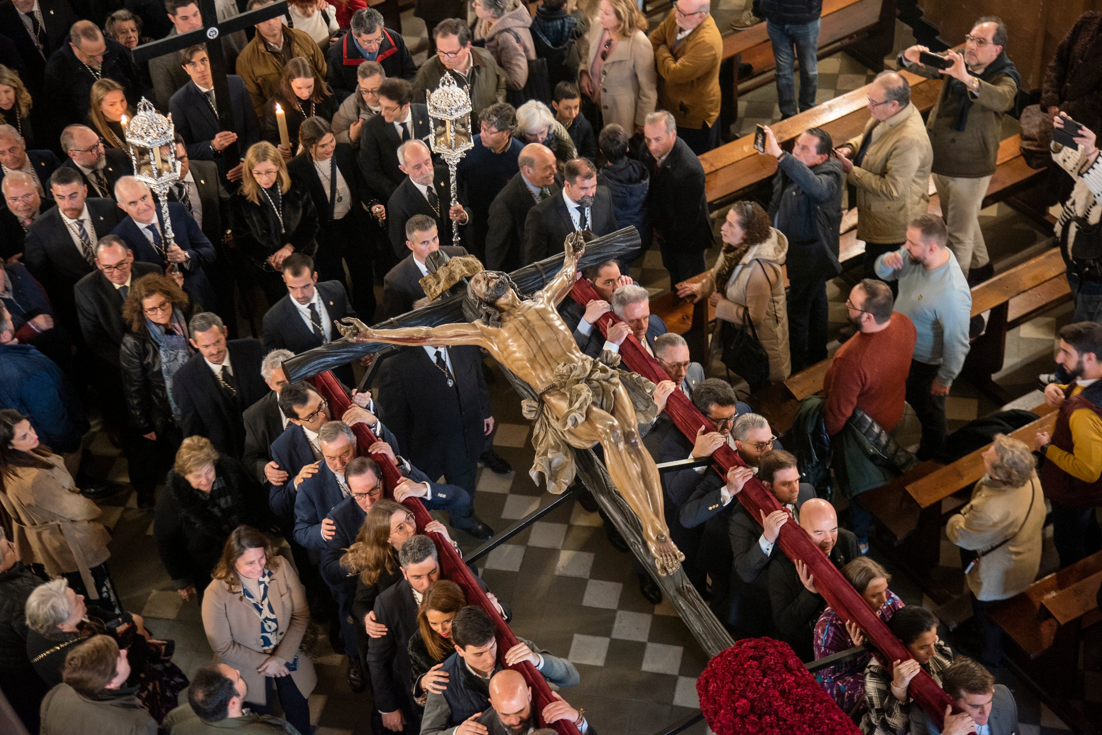 El Cristo de la Expiración del Cachorro en el viacrucis
