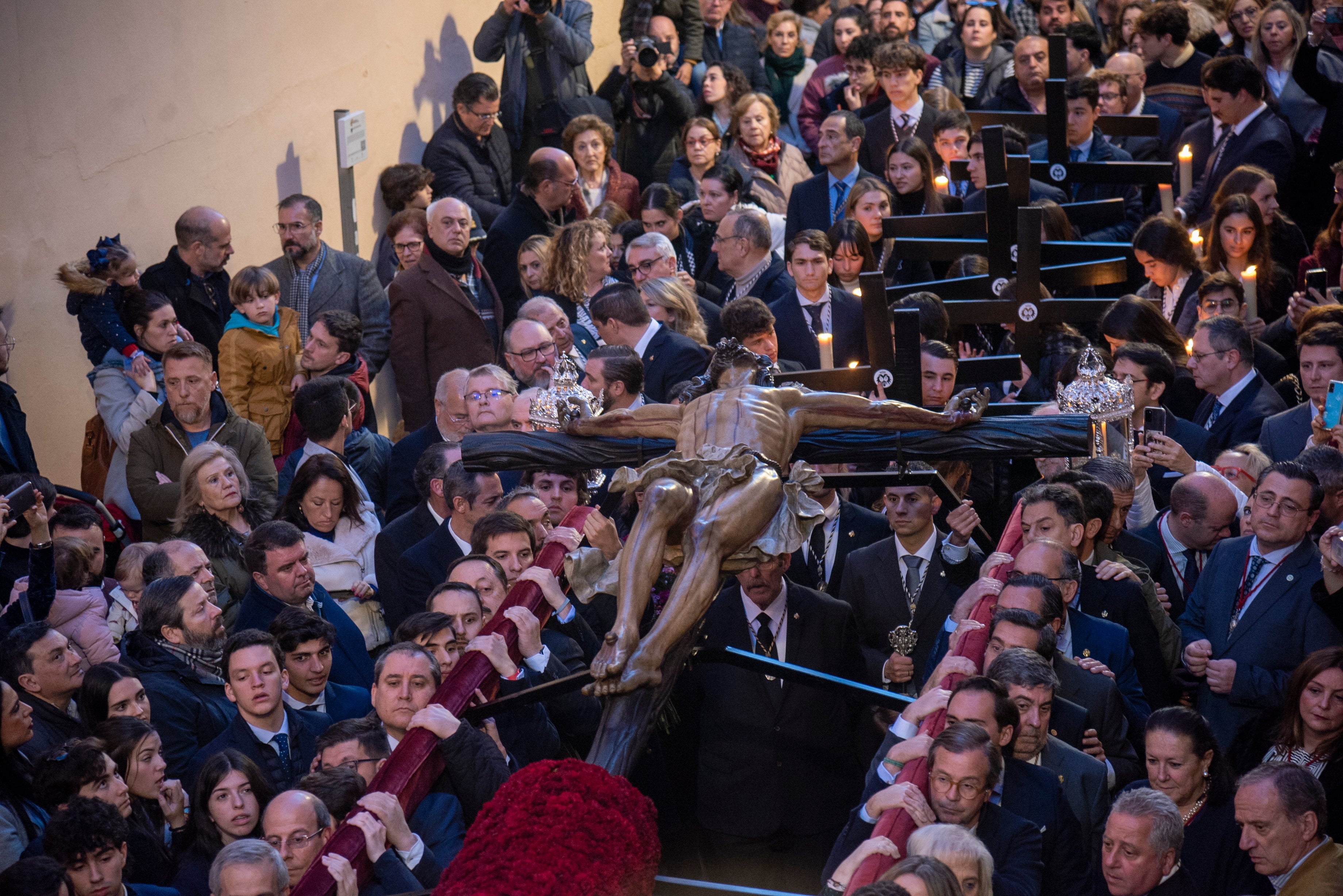 El Cristo de la Expiración del Cachorro en el viacrucis