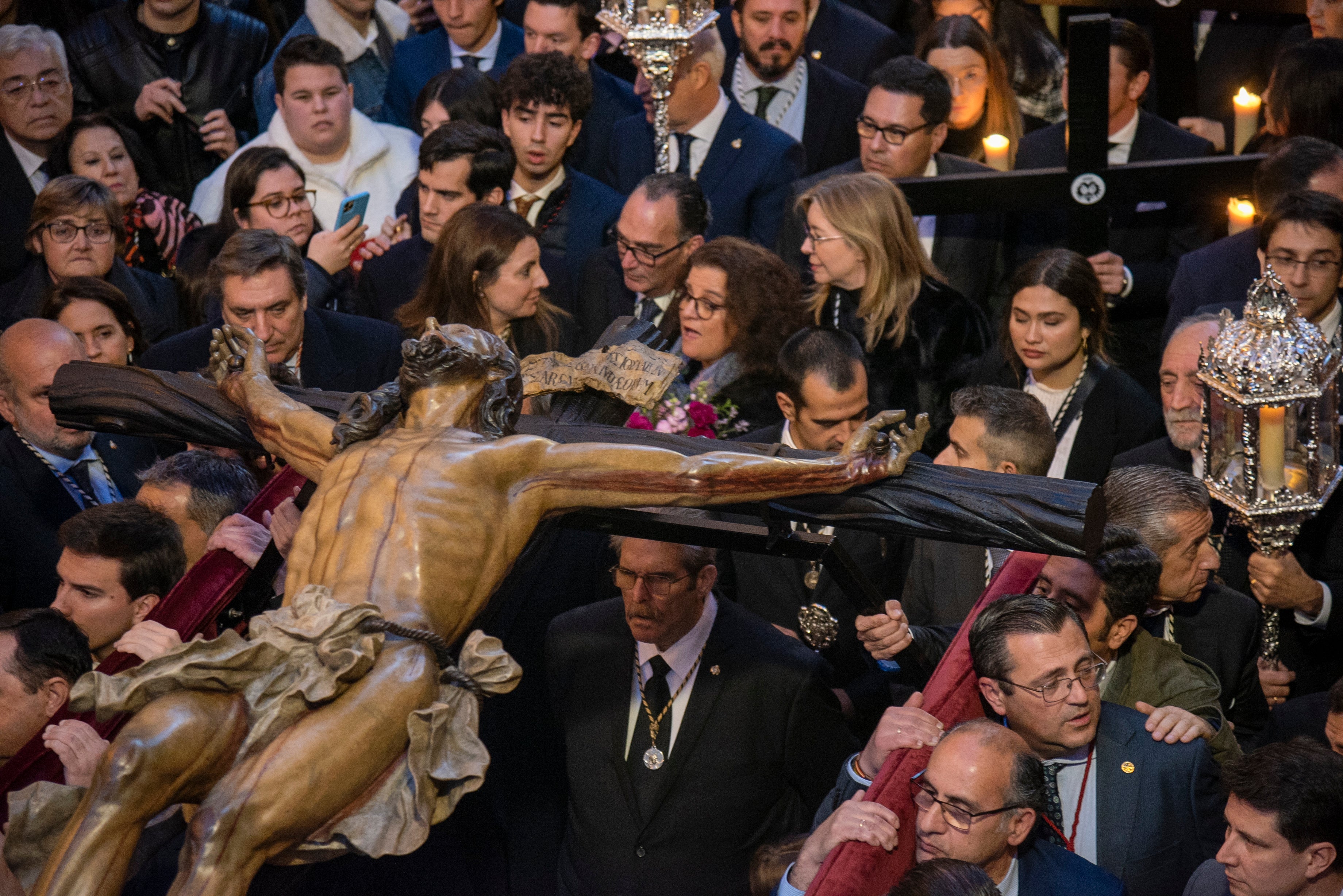 El Cristo de la Expiración del Cachorro en el viacrucis