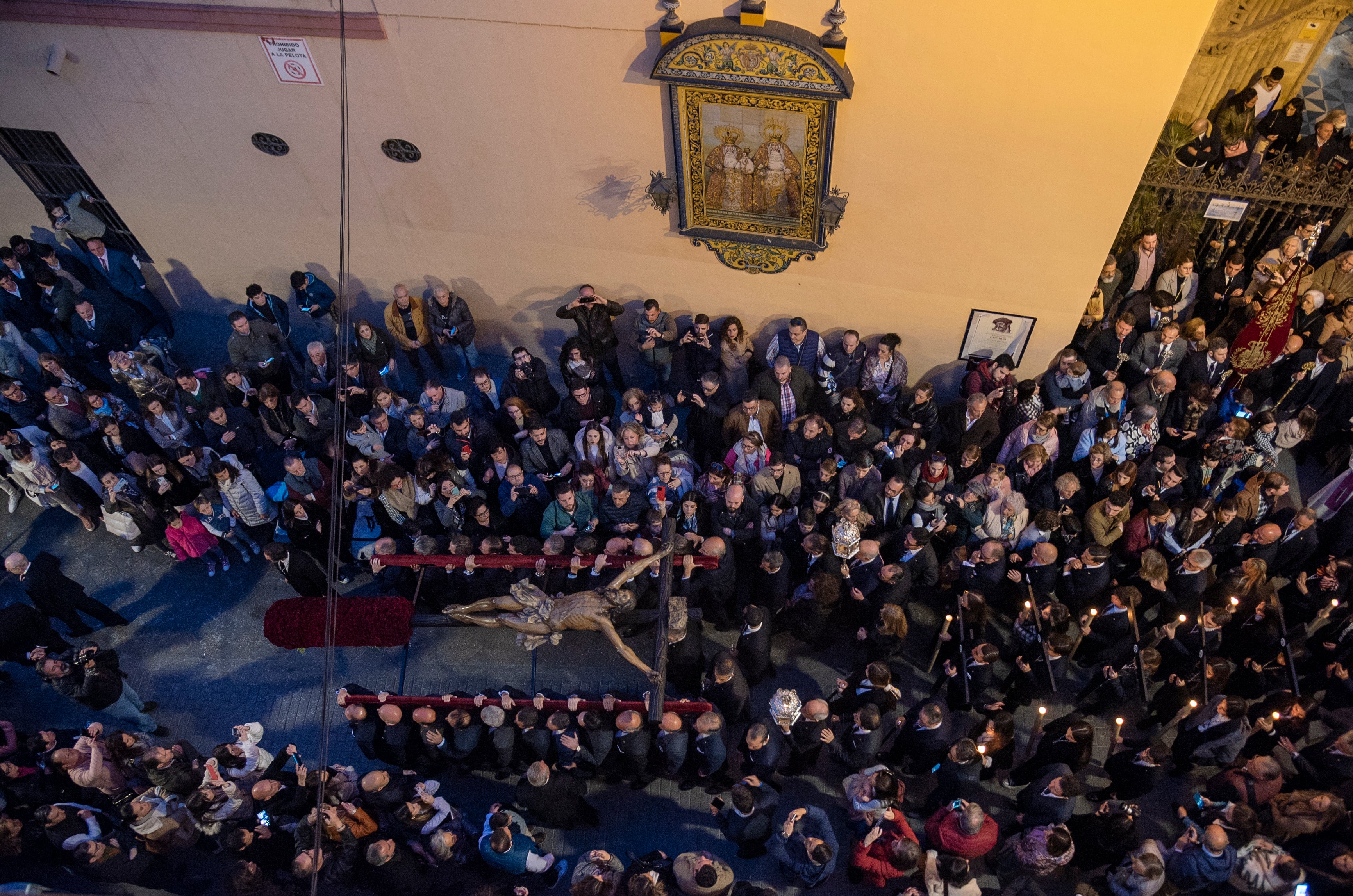 El Cristo de la Expiración del Cachorro en el viacrucis