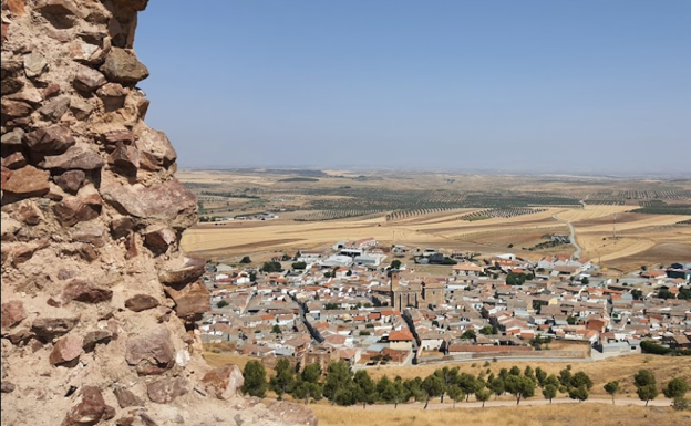 Vistas del pueblo desde el castillo