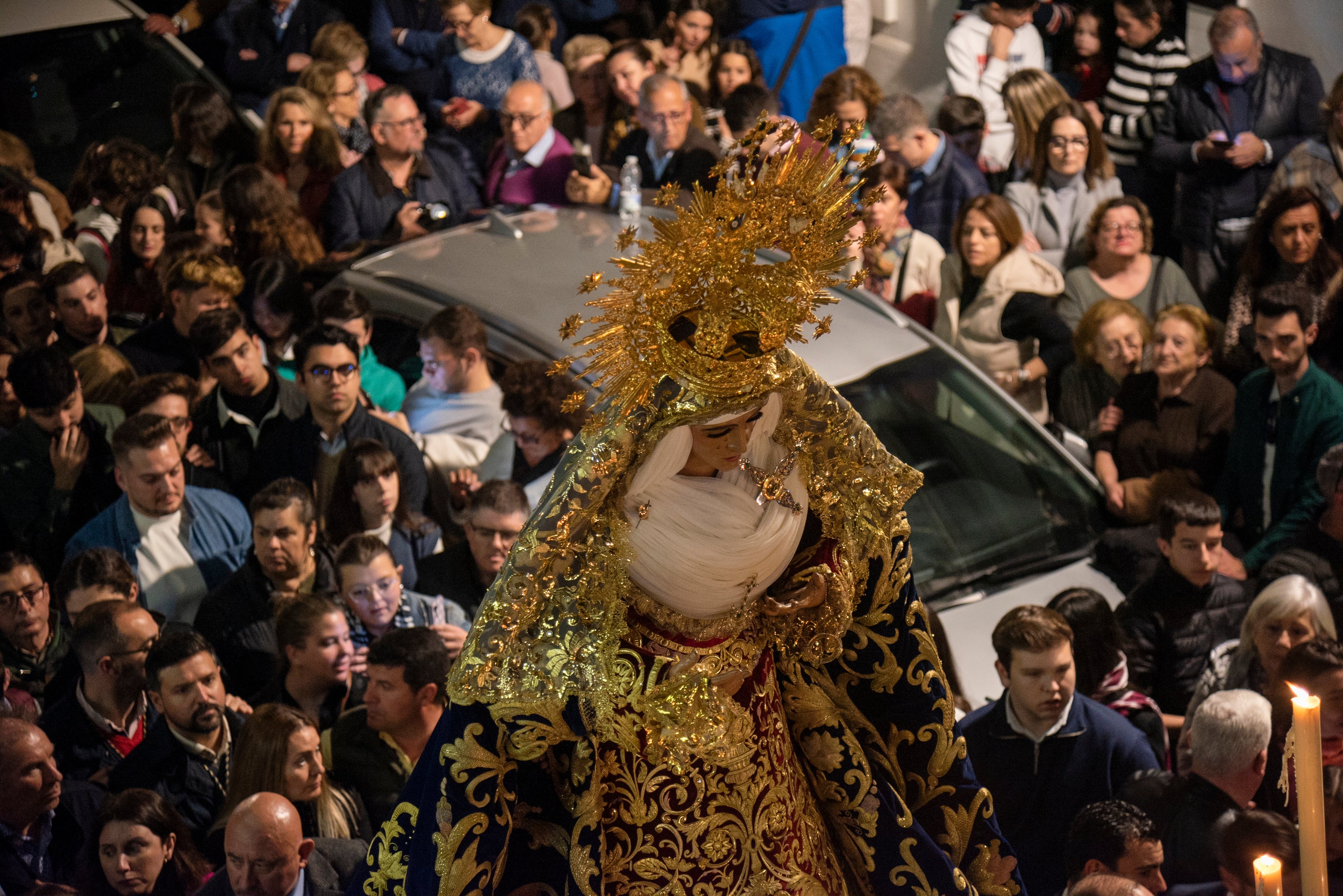 El traslado de la Esperanza de Triana a Santa Ana