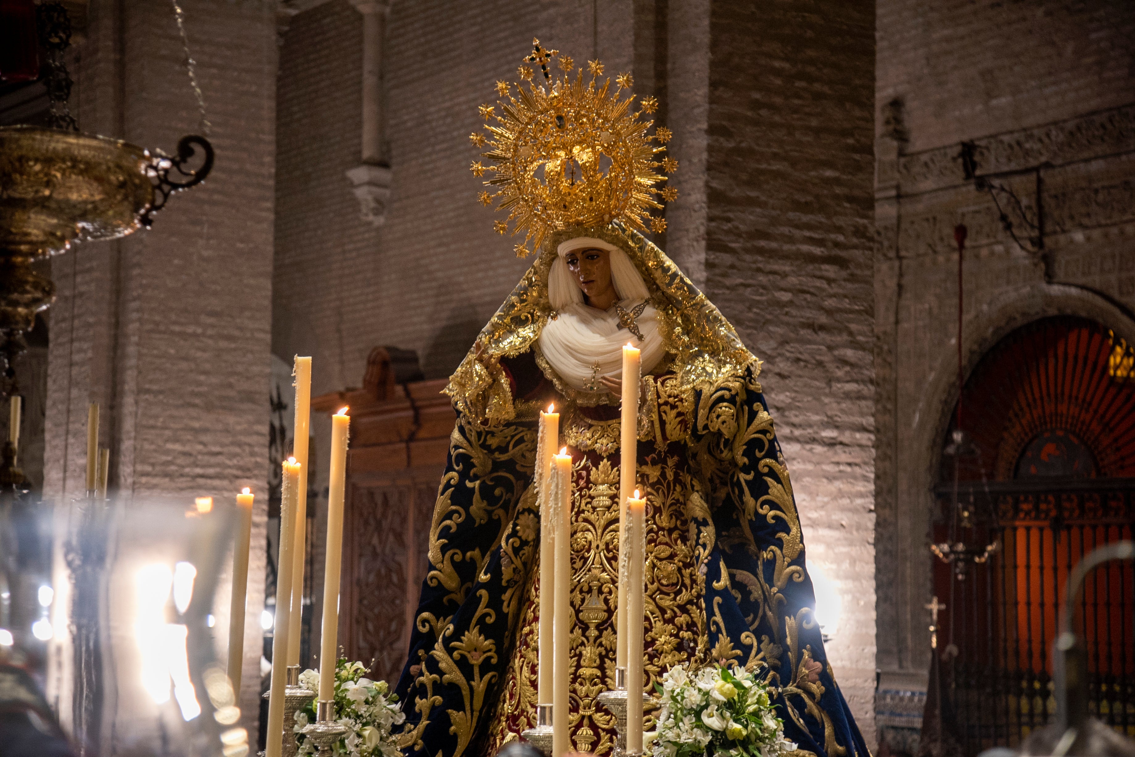 El traslado de la Esperanza de Triana a Santa Ana