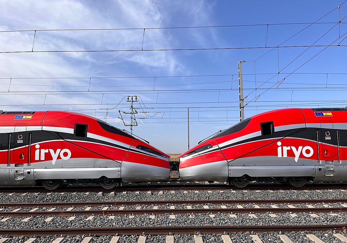 Los trenes «Frecciarossa» de Iryo