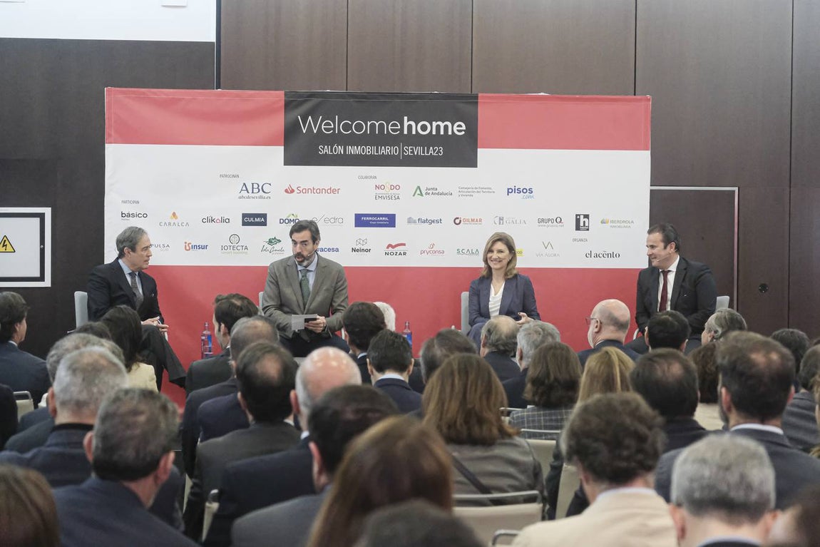 Inauguración de la novena edición de la feria inmobiliaria en el Hotel NH Collection de Sevilla