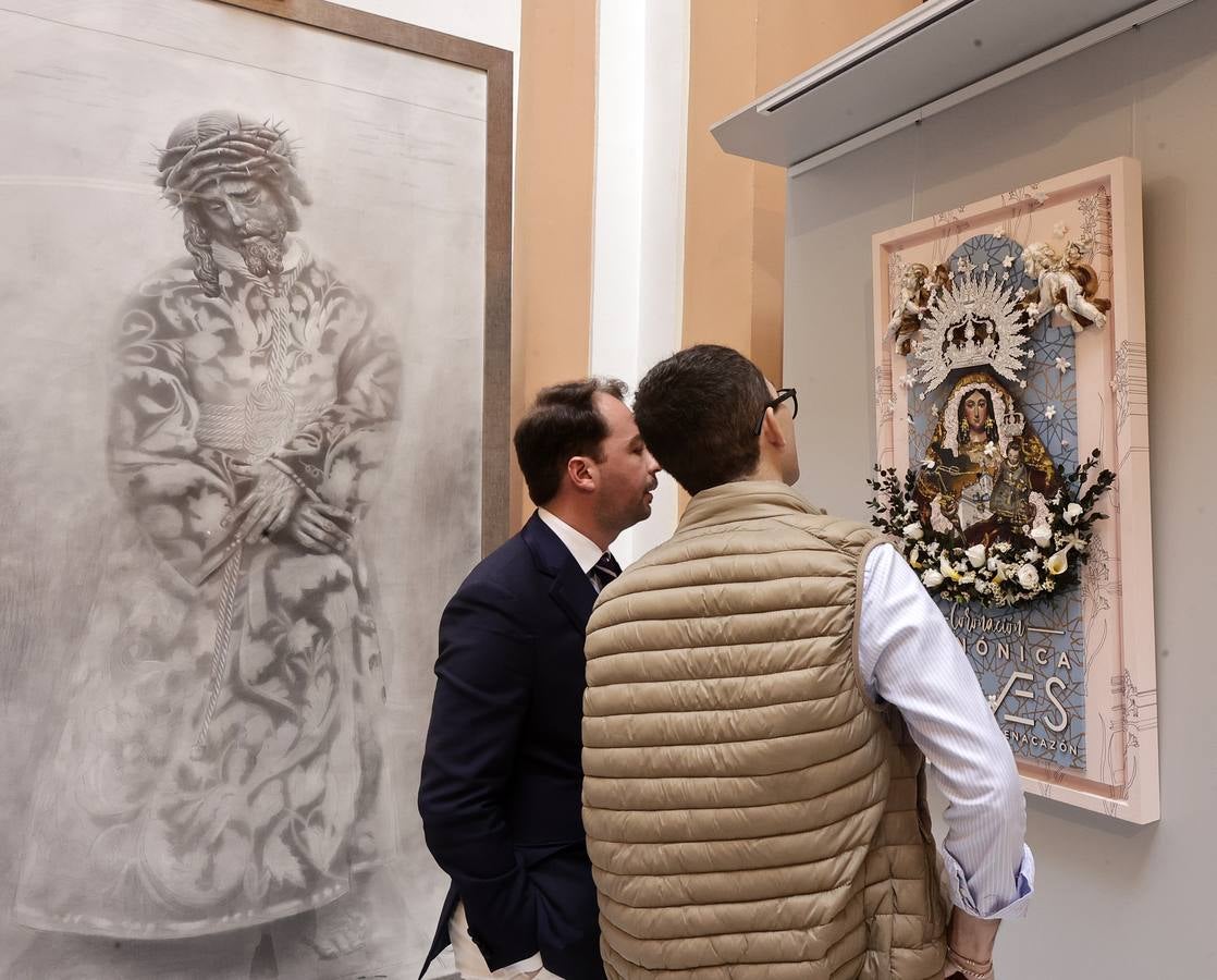Unas 50 obras componen la exposición de arte sacro en el Ayuntamiento de Sevilla