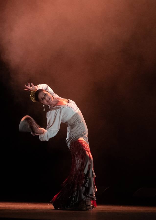 Diferentes momentos de la gala flamenca a beneficio de la Asociación DalecandELA