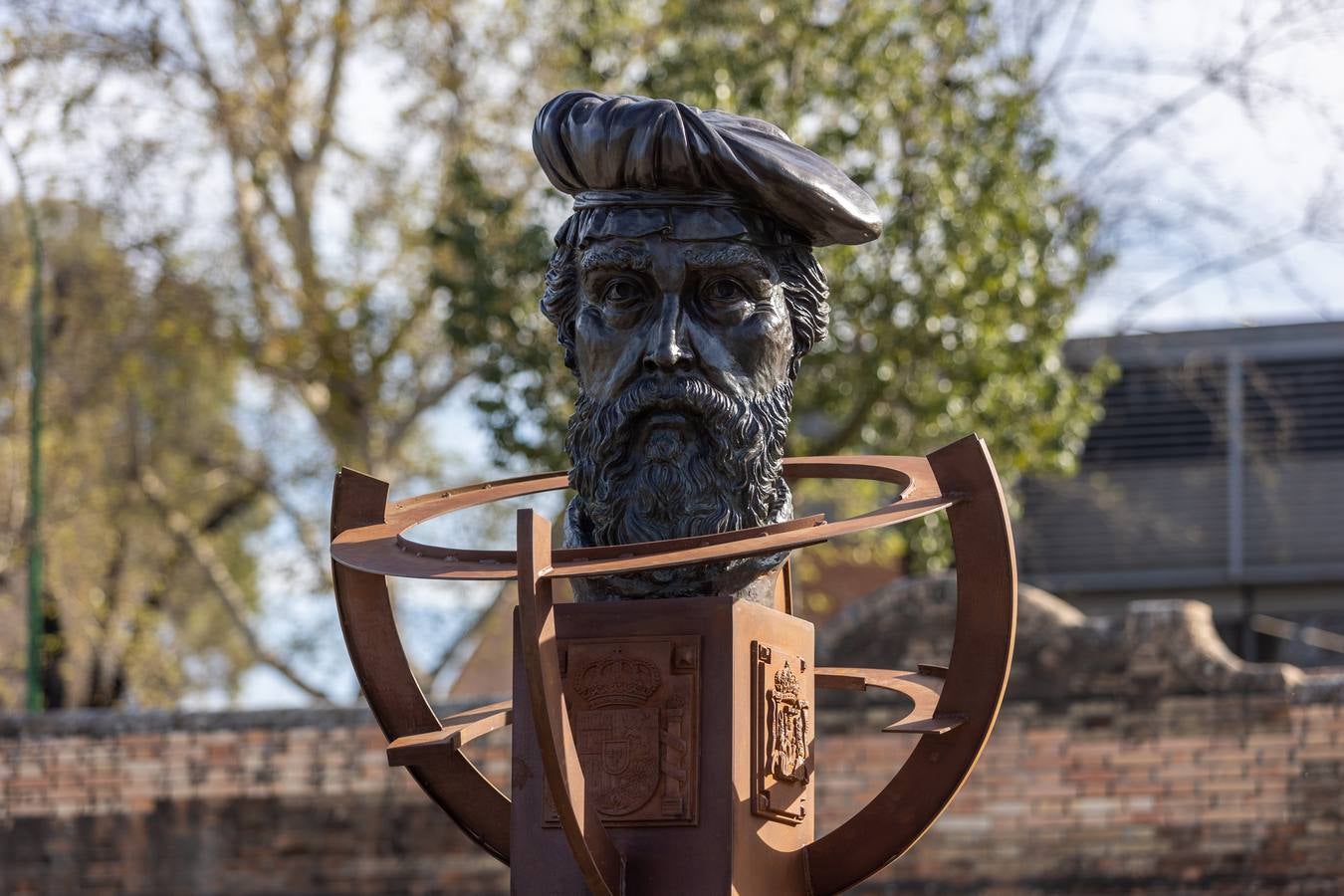 Inauguración del monumento a Juan Sebastián Elcano en el Muelle de Nueva York
