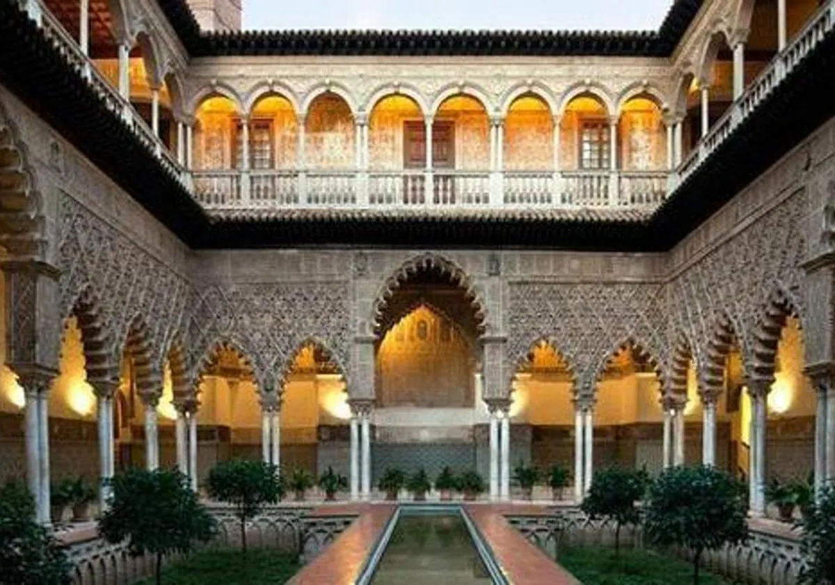 El patio de las Doncellas del Alcázar, una de las zonas más visitadas