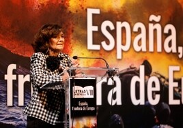 Carmen Calvo: «España ha resuelto muy bien con su democracia el desequilibrio norte-sur»