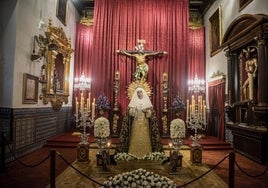 El Cristo de la Expiración y la Virgen de las Aguas del Museo