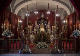 El Cristo del Buen Fin y la Virgen de la Palma