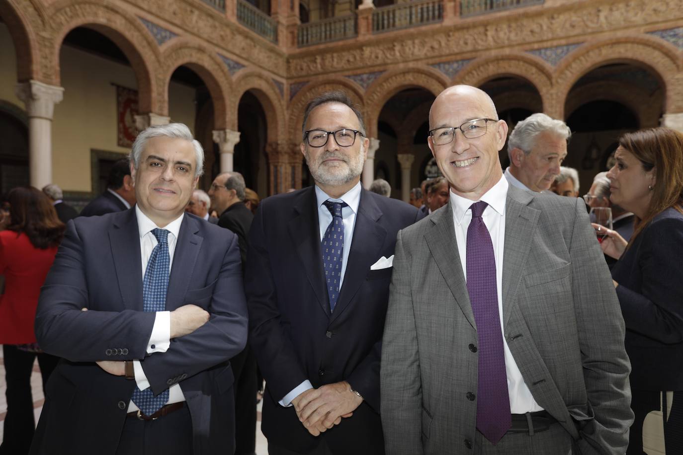 Antonio Zafra, Alberto Pérez-Solano y Manuel Contreras
