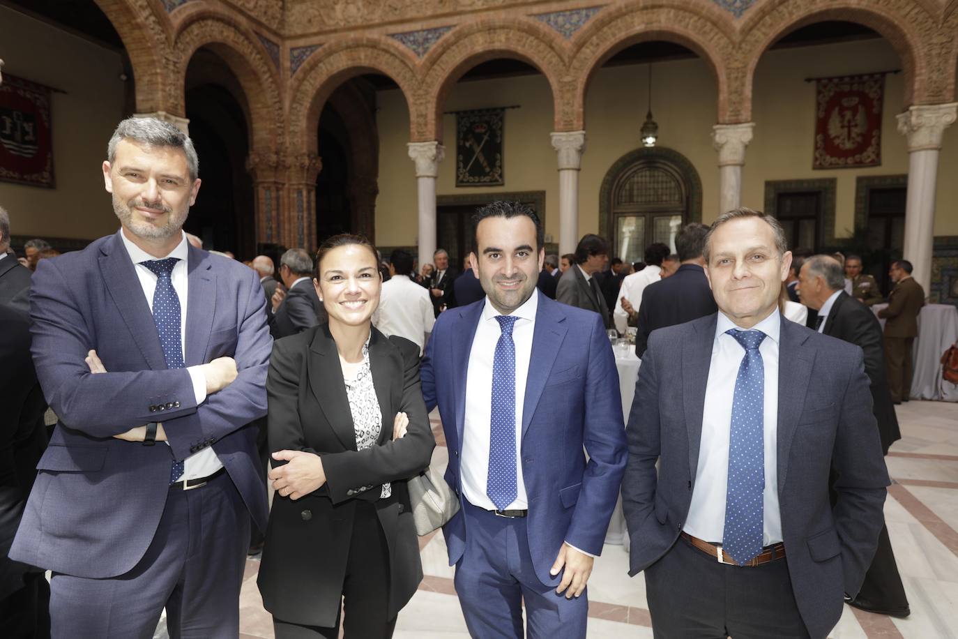 Emilio Arias, Alicia Hernández, Fran Fernández y Manuel Pérez