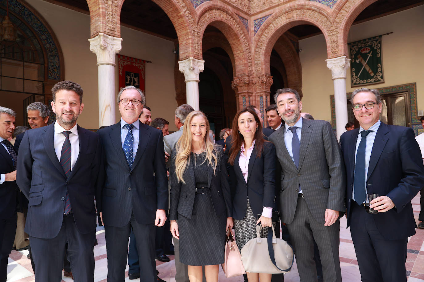 Iván García, Alfonso López-Sáez, Asunción Álvarez, Amalia Zambrano, Francisco Rey y Carlos Martínez