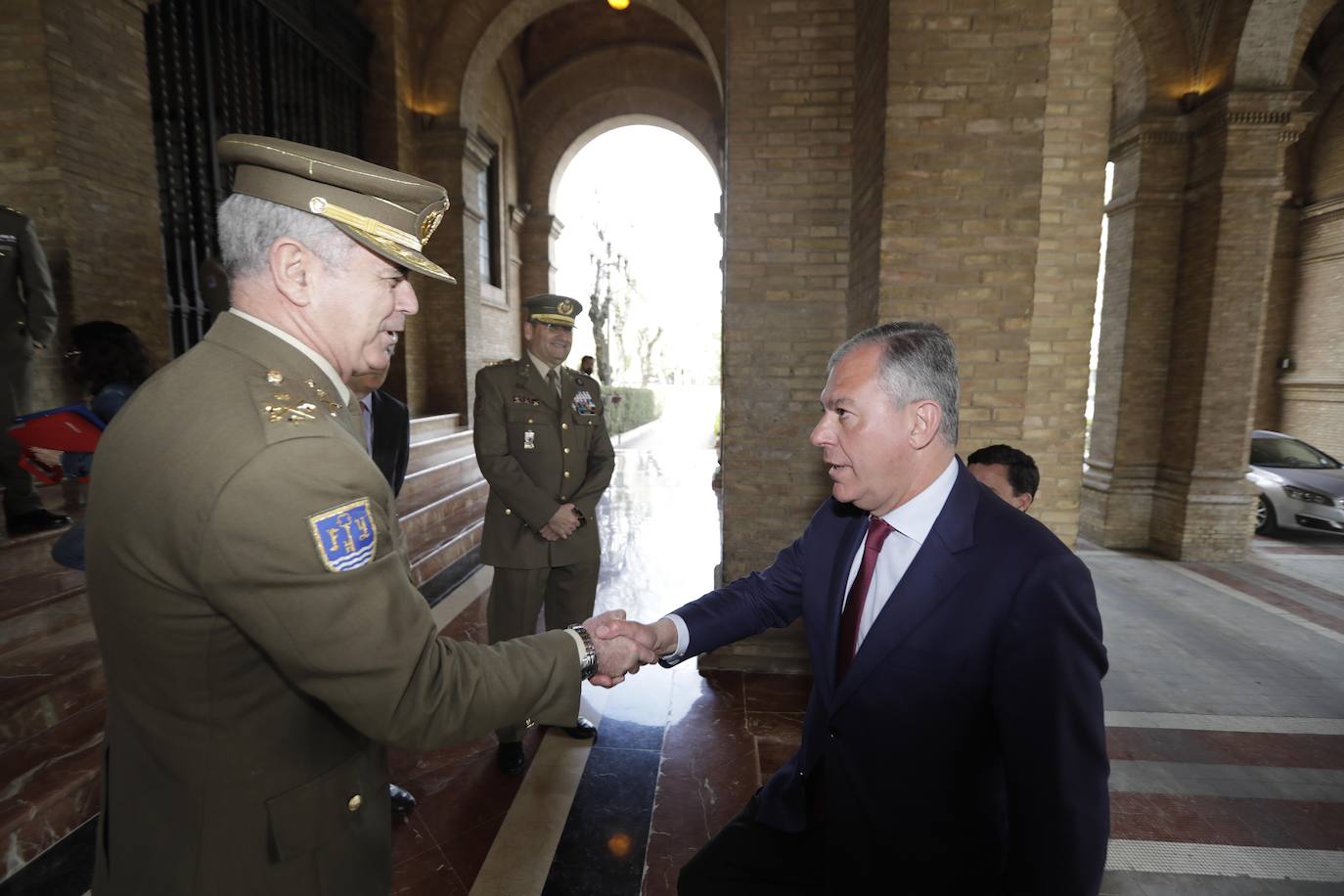 Llegada a Capitanía General