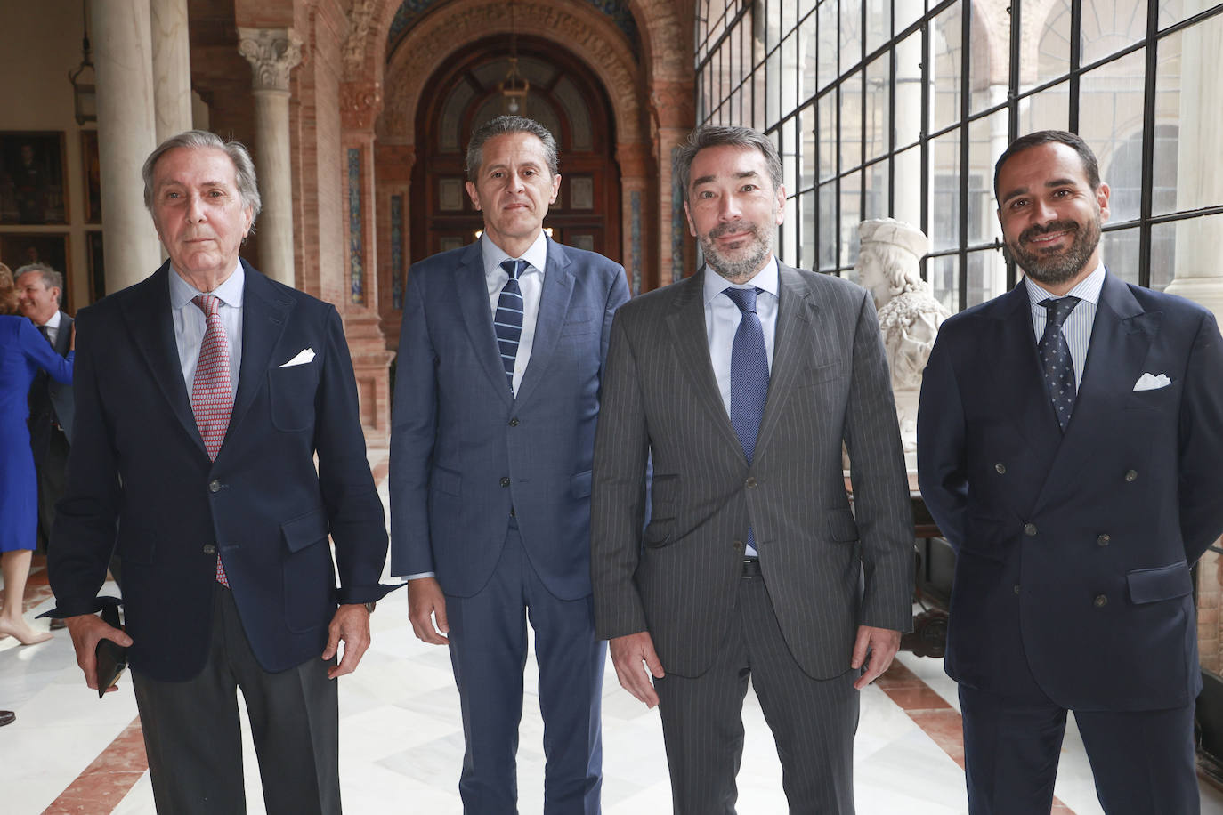 Luis Valdenebro, Miguel Ángel Chinchilla, Francisco Rey y Alberto Barrios