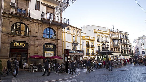 Plaza de la Campana en Sevilla