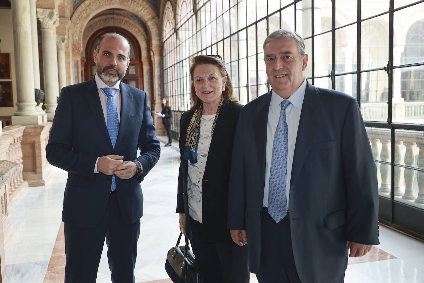 Francisco Mendoza, Manuel Bueno y María Dolores Expósito Luque