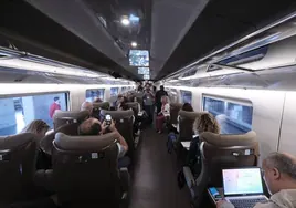 Llega a Sevilla Iryo, el nuevo tren de Alta Velocidad