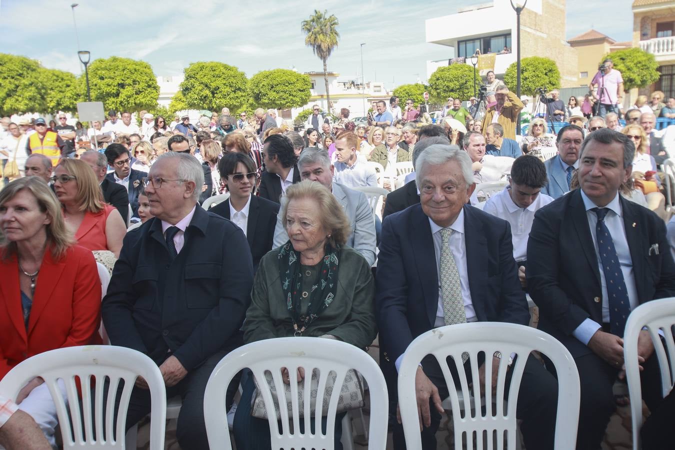 Inauguración del monumento a Curro Romero en La Algaba