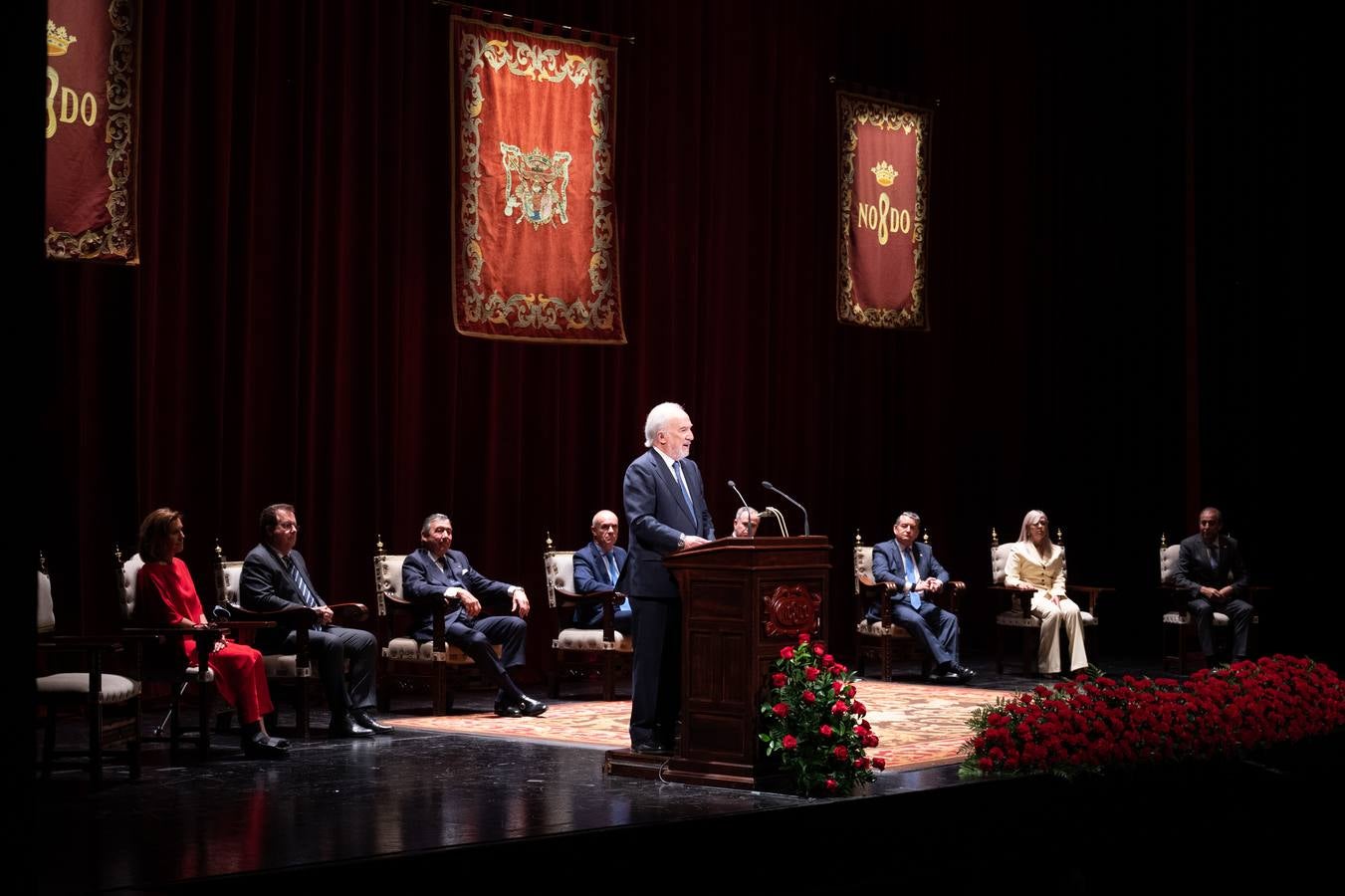 El pregonero estuvo arropado por numerosos amigos y aficionados a los toros