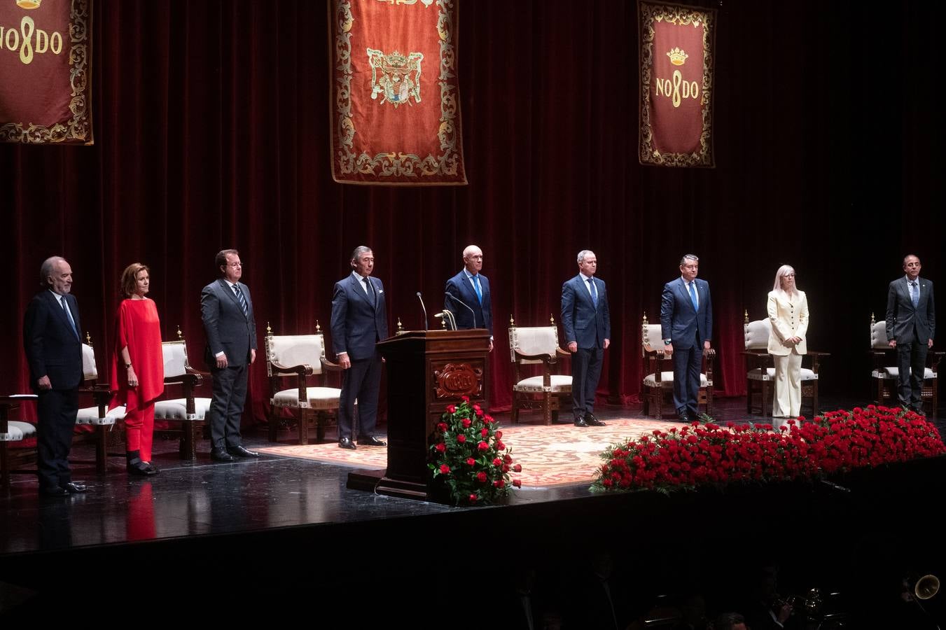 El pregonero estuvo arropado por numerosos amigos y aficionados a los toros