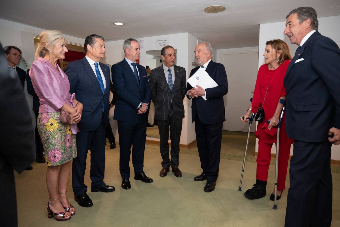 El pregonero estuvo arropado por numerosos amigos y aficionados a los toros