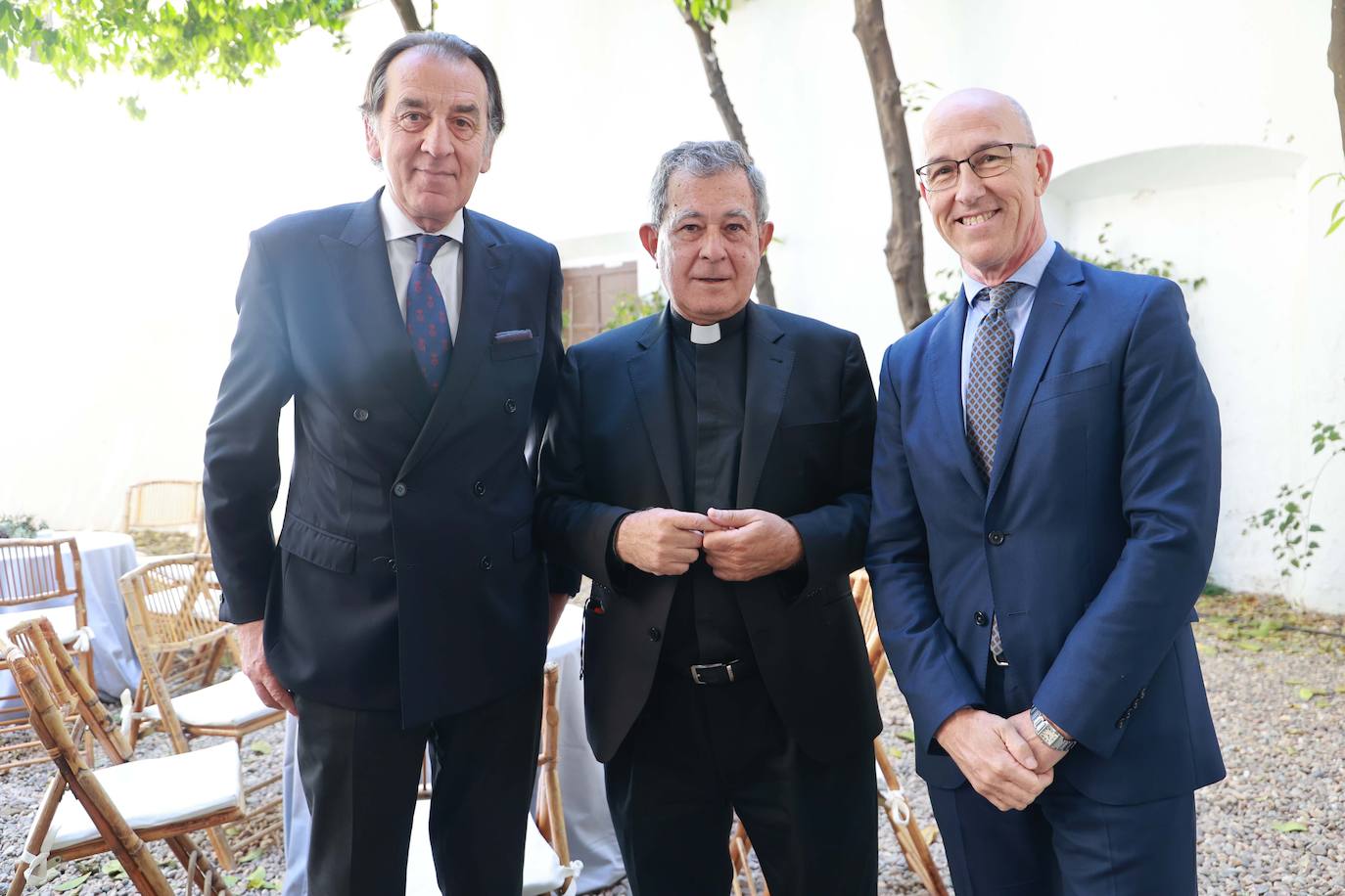 Manuel Ruiz Rojas, José Manuel Colinas Álvarez y Manuel Contreras
