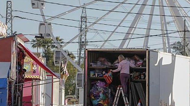 Cacharritos en la Feria de Abril