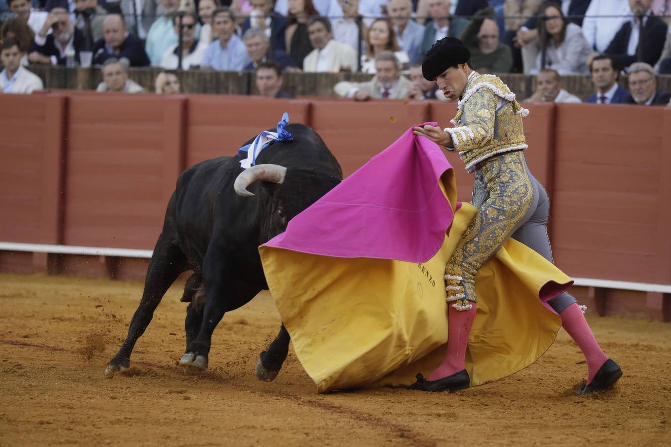 Álvaro Lorenzo fue el triunfador al cortar una oreja al quinto astado