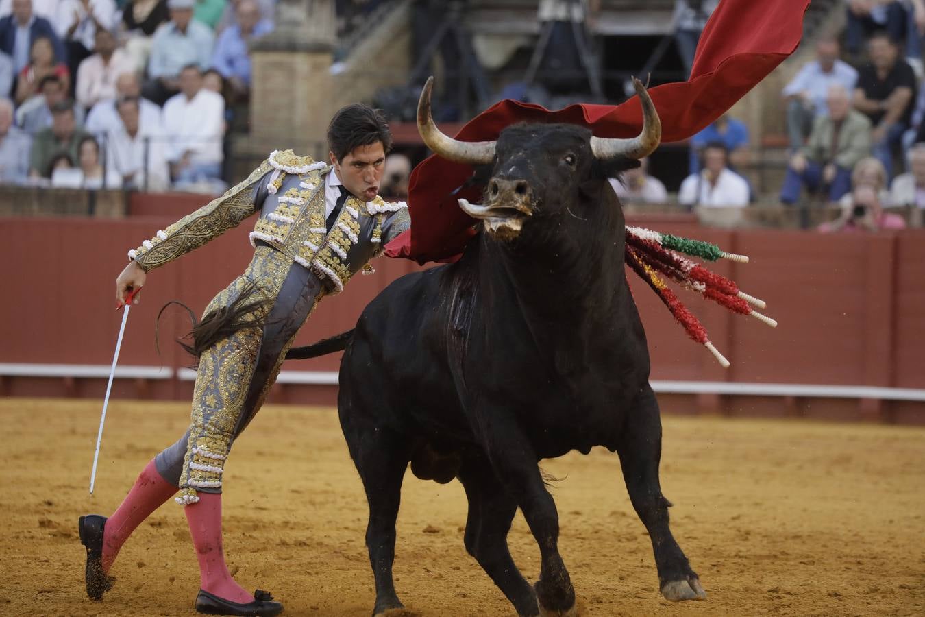 Álvaro Lorenzo fue el triunfador al cortar una oreja al quinto astado