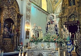 La Junta valorará si restaurar la Virgen quemada en un incendio en Almadén o crear una nueva talla